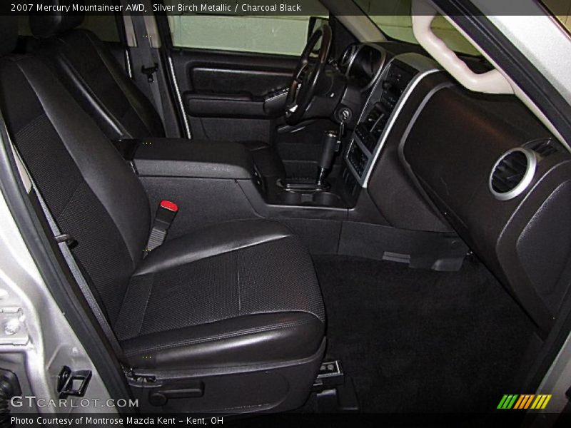 Silver Birch Metallic / Charcoal Black 2007 Mercury Mountaineer AWD