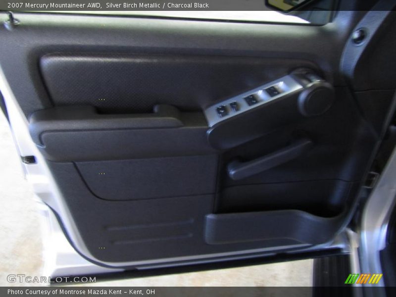 Silver Birch Metallic / Charcoal Black 2007 Mercury Mountaineer AWD