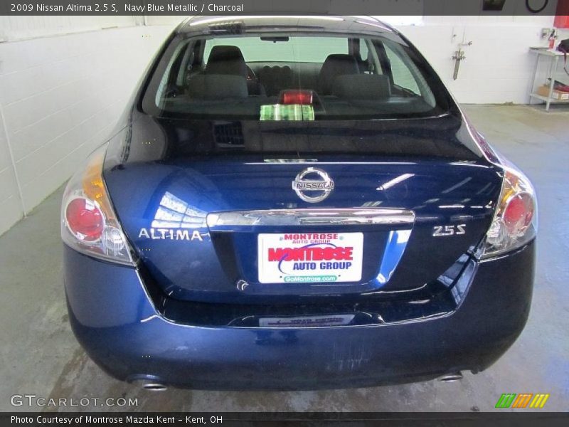 Navy Blue Metallic / Charcoal 2009 Nissan Altima 2.5 S