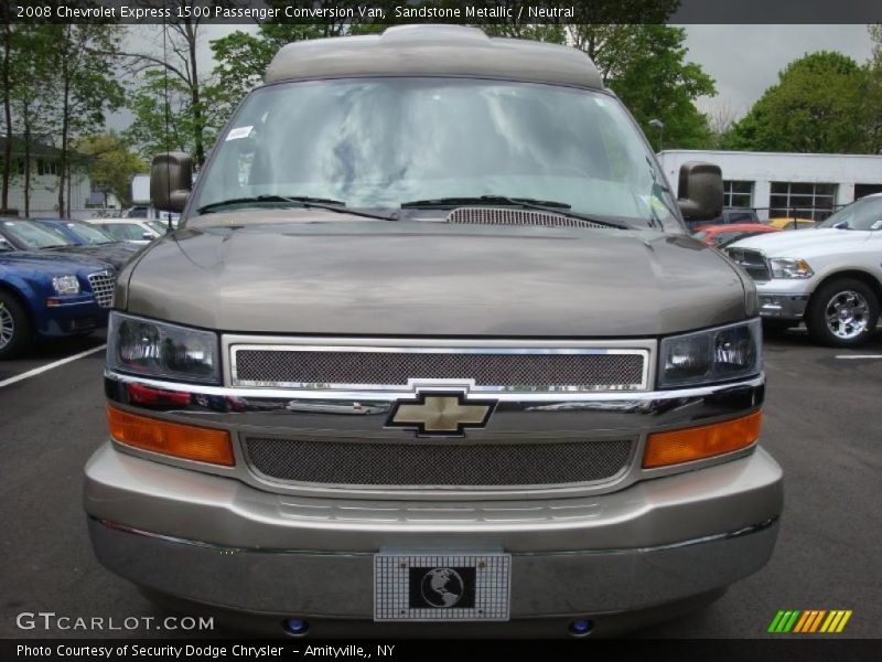 Sandstone Metallic / Neutral 2008 Chevrolet Express 1500 Passenger Conversion Van