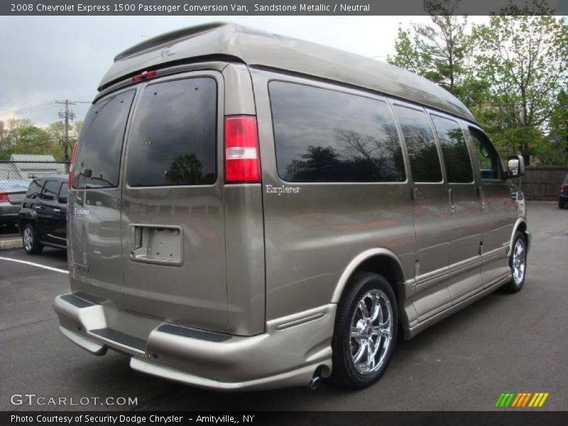 Sandstone Metallic / Neutral 2008 Chevrolet Express 1500 Passenger Conversion Van