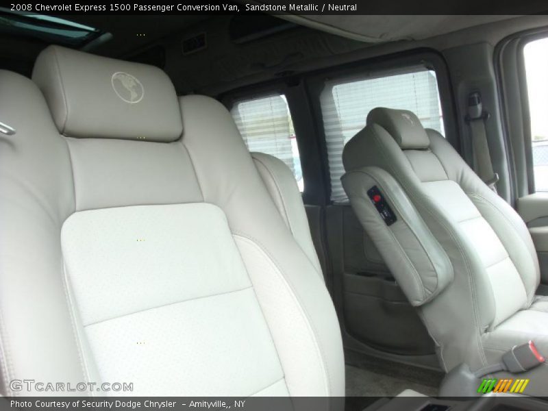 Sandstone Metallic / Neutral 2008 Chevrolet Express 1500 Passenger Conversion Van