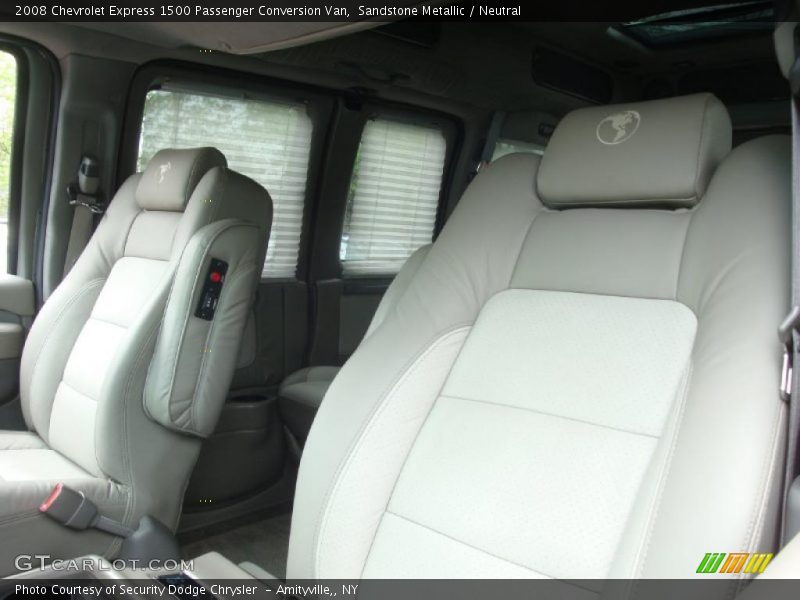 Sandstone Metallic / Neutral 2008 Chevrolet Express 1500 Passenger Conversion Van