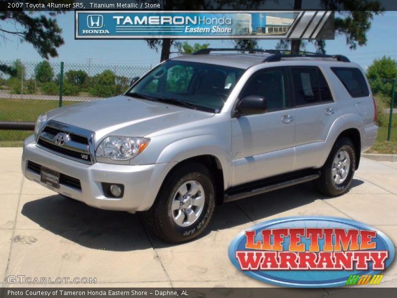 Titanium Metallic / Stone 2007 Toyota 4Runner SR5