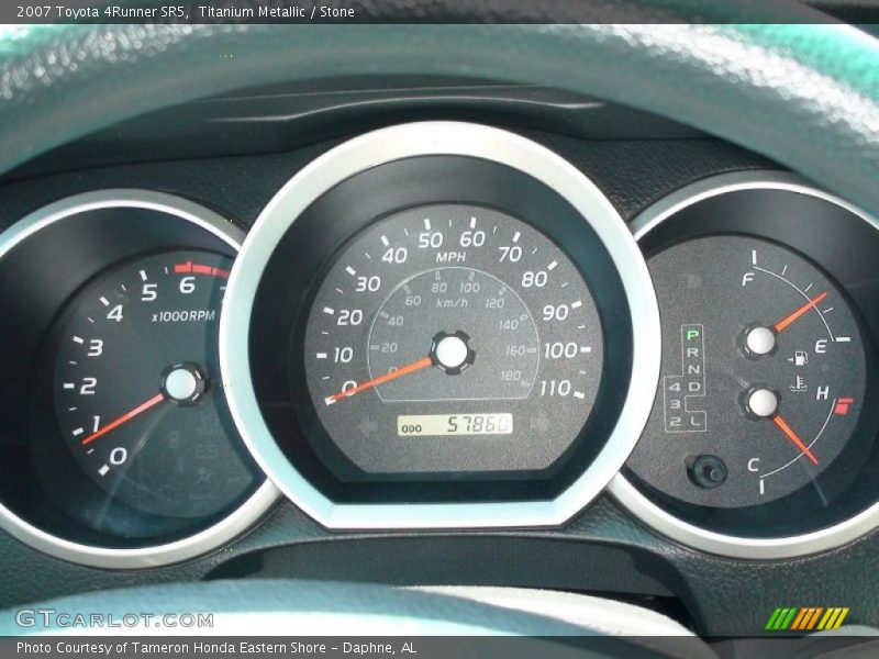 Titanium Metallic / Stone 2007 Toyota 4Runner SR5