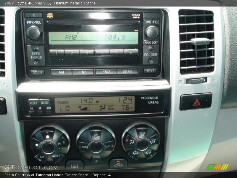 Titanium Metallic / Stone 2007 Toyota 4Runner SR5