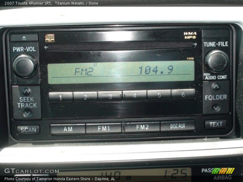 Titanium Metallic / Stone 2007 Toyota 4Runner SR5