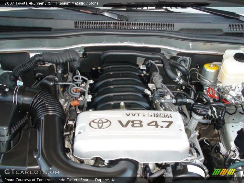 Titanium Metallic / Stone 2007 Toyota 4Runner SR5