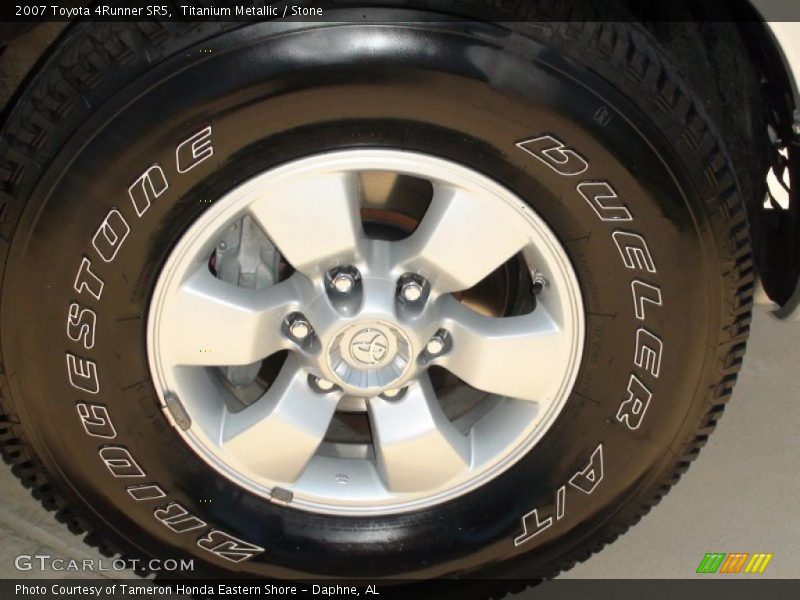 Titanium Metallic / Stone 2007 Toyota 4Runner SR5