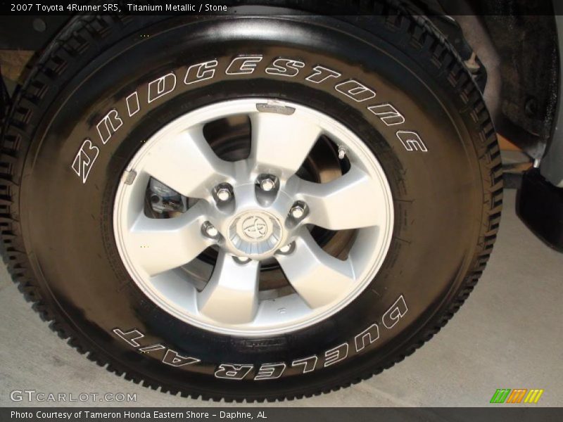 Titanium Metallic / Stone 2007 Toyota 4Runner SR5
