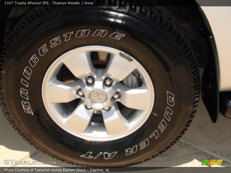 Titanium Metallic / Stone 2007 Toyota 4Runner SR5