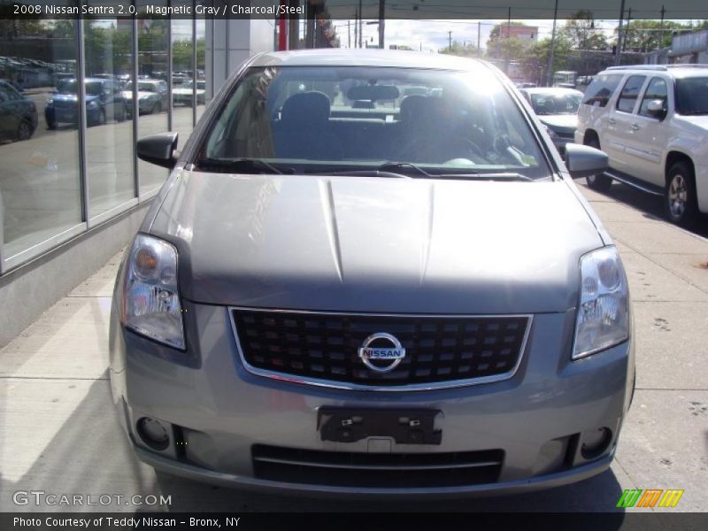 Magnetic Gray / Charcoal/Steel 2008 Nissan Sentra 2.0