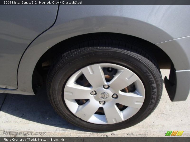 Magnetic Gray / Charcoal/Steel 2008 Nissan Sentra 2.0