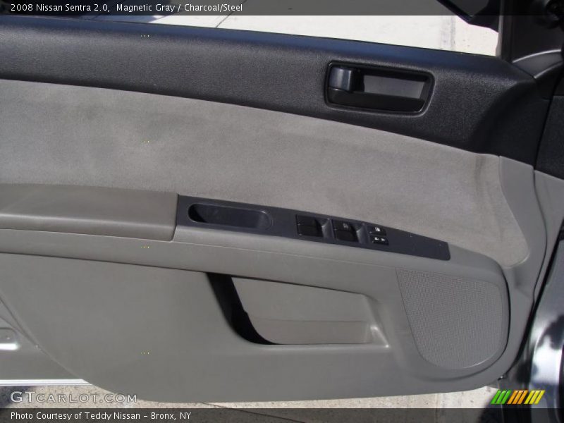 Magnetic Gray / Charcoal/Steel 2008 Nissan Sentra 2.0