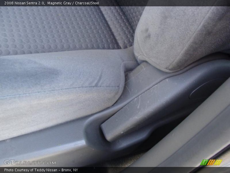 Magnetic Gray / Charcoal/Steel 2008 Nissan Sentra 2.0