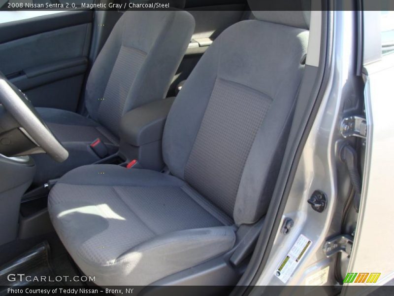 Magnetic Gray / Charcoal/Steel 2008 Nissan Sentra 2.0