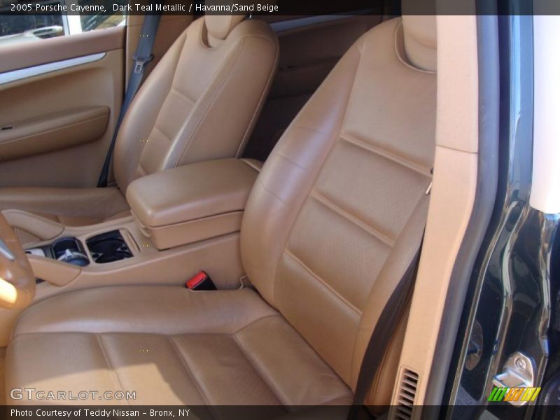 Dark Teal Metallic / Havanna/Sand Beige 2005 Porsche Cayenne