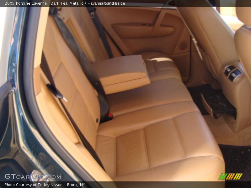 Dark Teal Metallic / Havanna/Sand Beige 2005 Porsche Cayenne