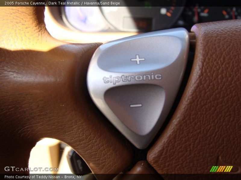 Dark Teal Metallic / Havanna/Sand Beige 2005 Porsche Cayenne