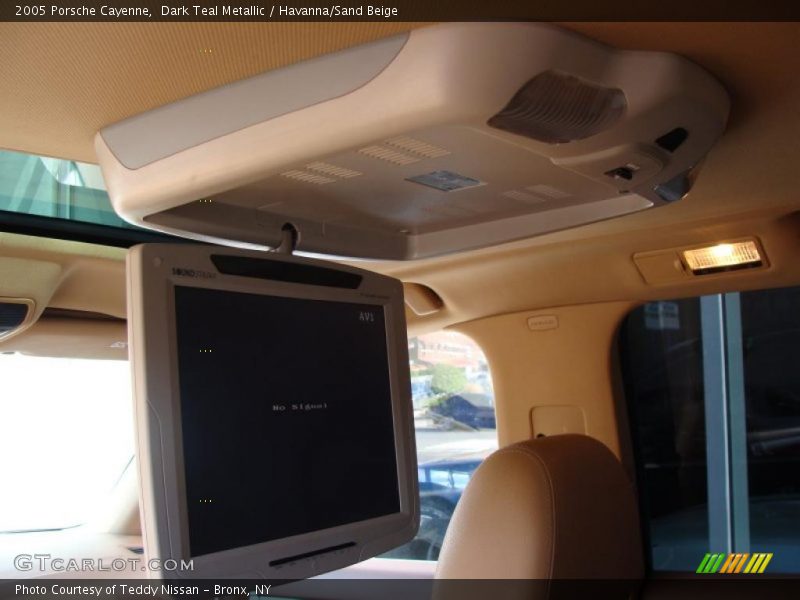 Dark Teal Metallic / Havanna/Sand Beige 2005 Porsche Cayenne