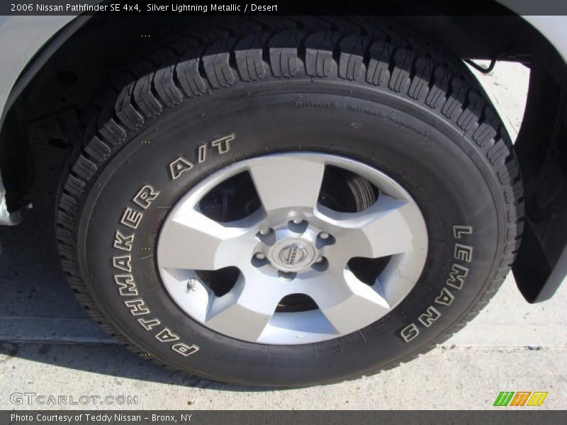 Silver Lightning Metallic / Desert 2006 Nissan Pathfinder SE 4x4