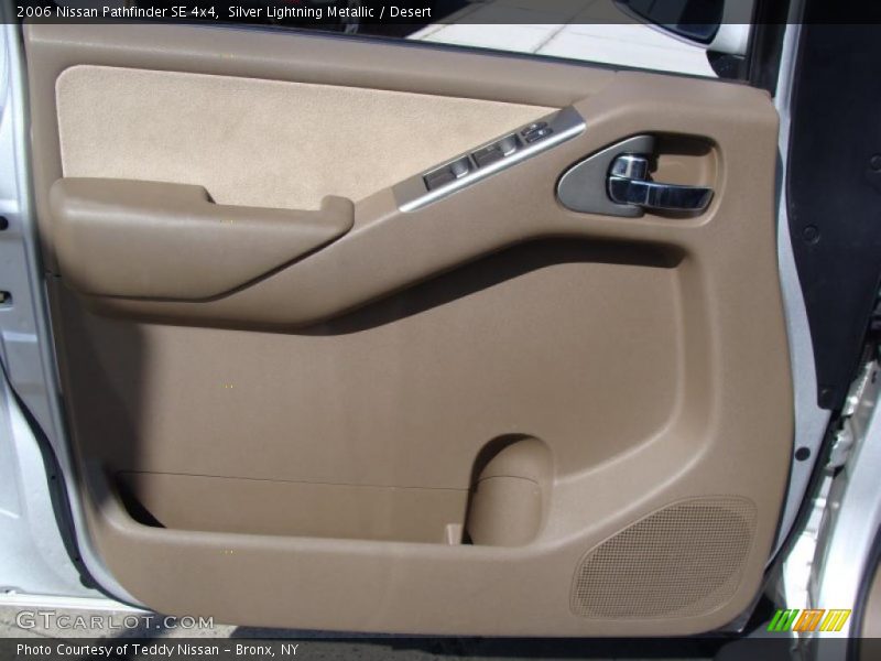 Silver Lightning Metallic / Desert 2006 Nissan Pathfinder SE 4x4
