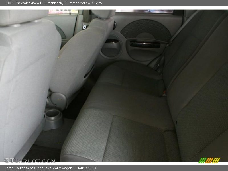 Summer Yellow / Gray 2004 Chevrolet Aveo LS Hatchback