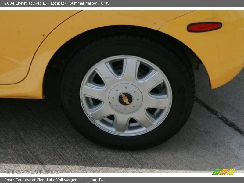 Summer Yellow / Gray 2004 Chevrolet Aveo LS Hatchback