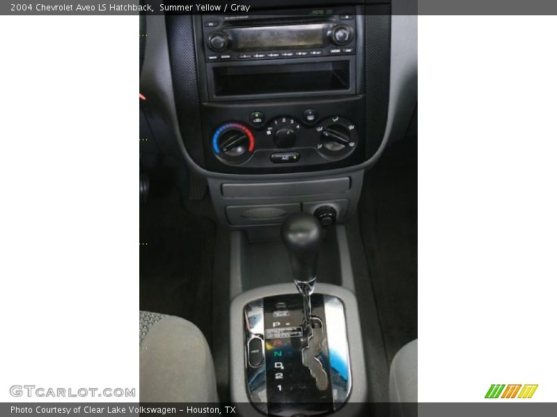Summer Yellow / Gray 2004 Chevrolet Aveo LS Hatchback