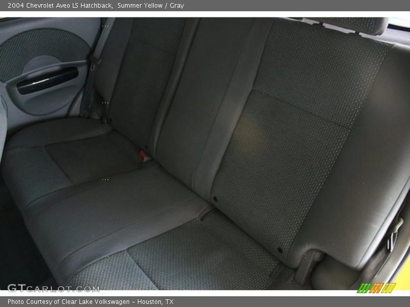 Summer Yellow / Gray 2004 Chevrolet Aveo LS Hatchback