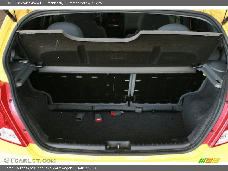 Summer Yellow / Gray 2004 Chevrolet Aveo LS Hatchback