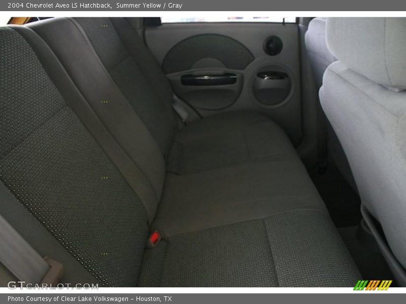 Summer Yellow / Gray 2004 Chevrolet Aveo LS Hatchback