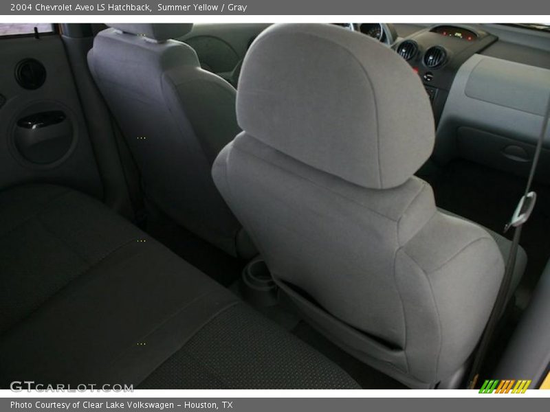 Summer Yellow / Gray 2004 Chevrolet Aveo LS Hatchback