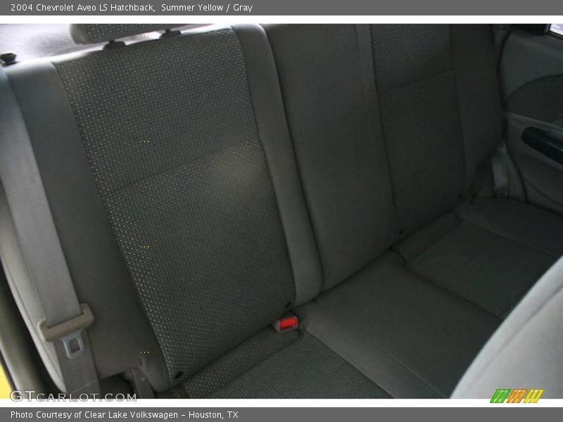 Summer Yellow / Gray 2004 Chevrolet Aveo LS Hatchback
