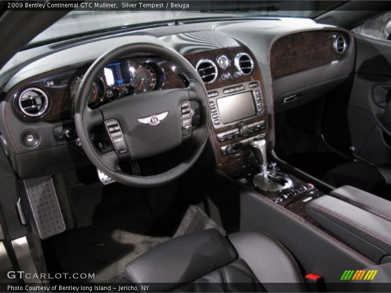 Silver Tempest / Beluga 2009 Bentley Continental GTC Mulliner