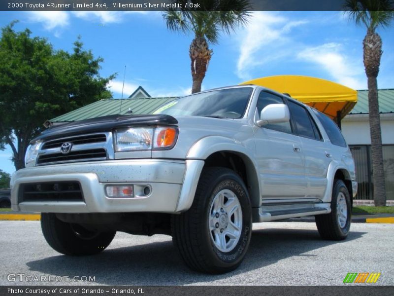 Millennium Silver Metallic / Oak 2000 Toyota 4Runner Limited 4x4