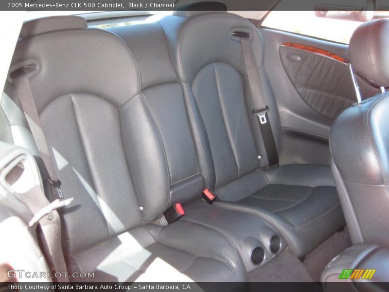 Black / Charcoal 2005 Mercedes-Benz CLK 500 Cabriolet