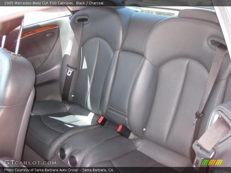 Black / Charcoal 2005 Mercedes-Benz CLK 500 Cabriolet