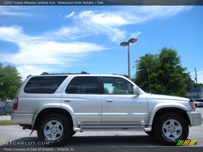 Millennium Silver Metallic / Oak 2000 Toyota 4Runner Limited 4x4