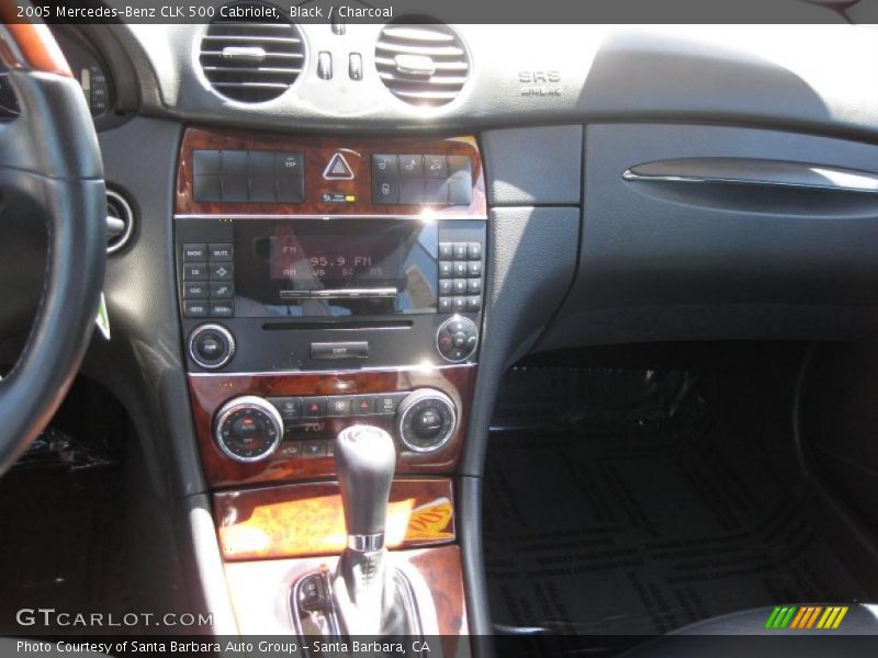 Black / Charcoal 2005 Mercedes-Benz CLK 500 Cabriolet