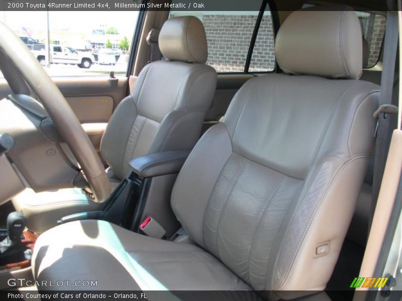 Millennium Silver Metallic / Oak 2000 Toyota 4Runner Limited 4x4