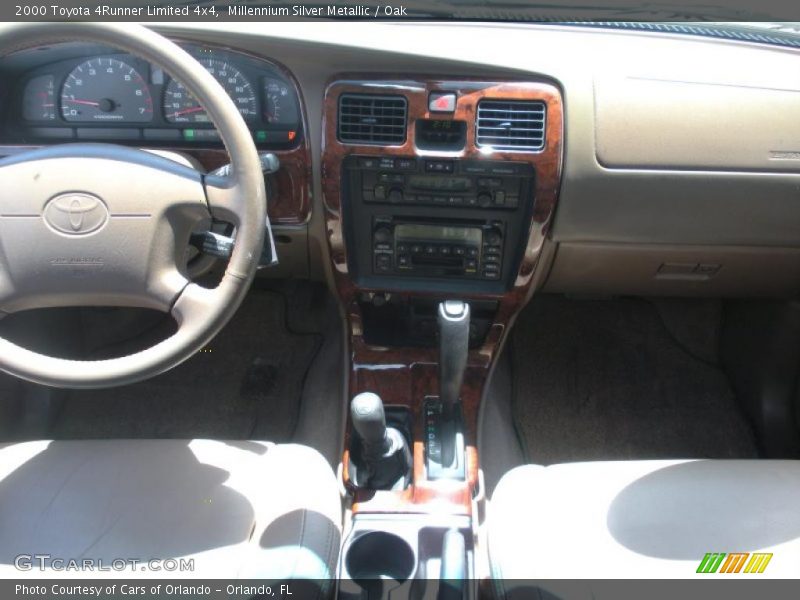 Millennium Silver Metallic / Oak 2000 Toyota 4Runner Limited 4x4