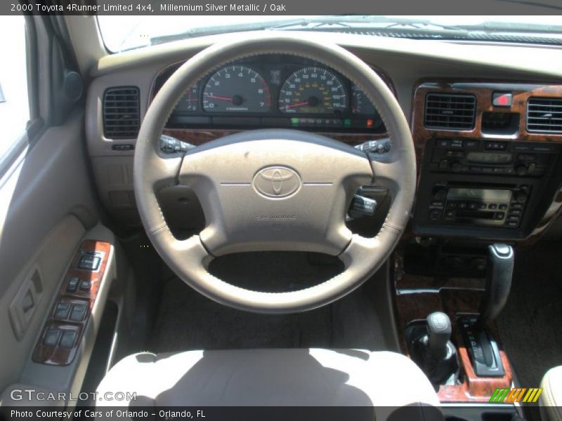 Millennium Silver Metallic / Oak 2000 Toyota 4Runner Limited 4x4