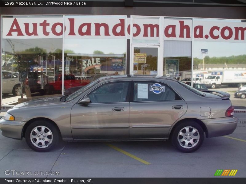 Driftwood Mica / Beige 1999 Mazda 626 LX