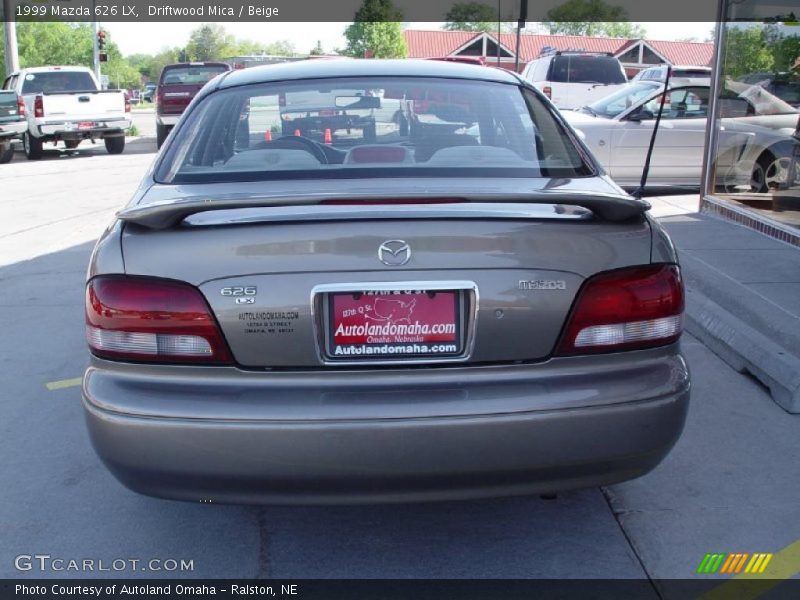 Driftwood Mica / Beige 1999 Mazda 626 LX