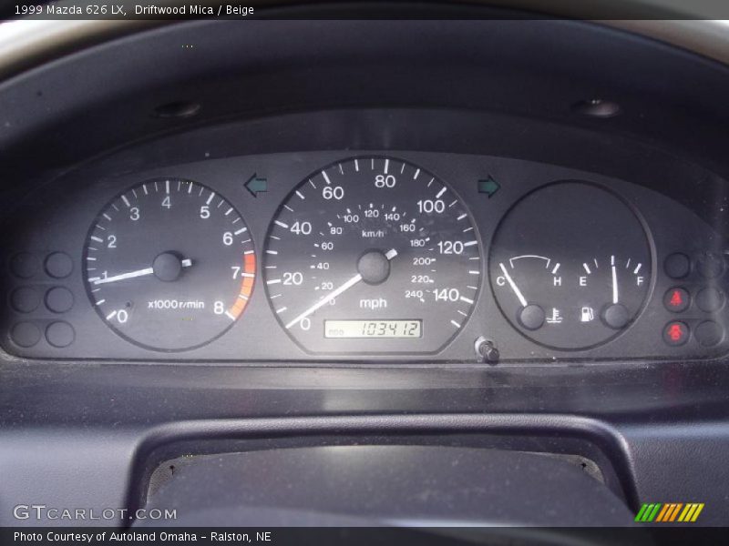 Driftwood Mica / Beige 1999 Mazda 626 LX