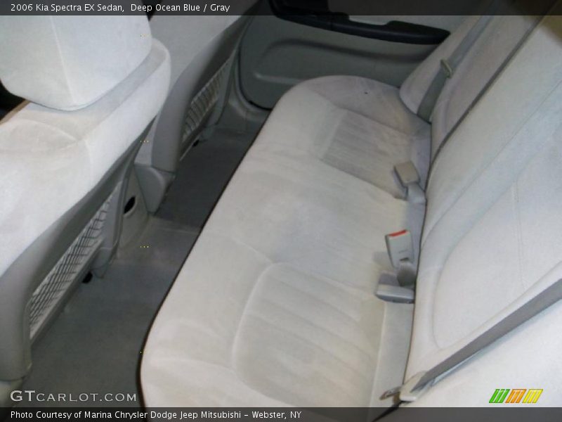 Deep Ocean Blue / Gray 2006 Kia Spectra EX Sedan
