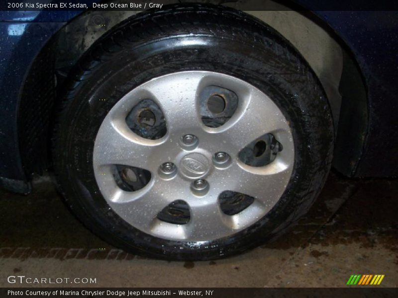 Deep Ocean Blue / Gray 2006 Kia Spectra EX Sedan