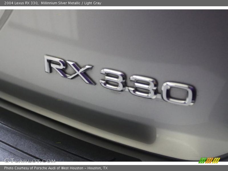 Millinnium Silver Metallic / Light Gray 2004 Lexus RX 330