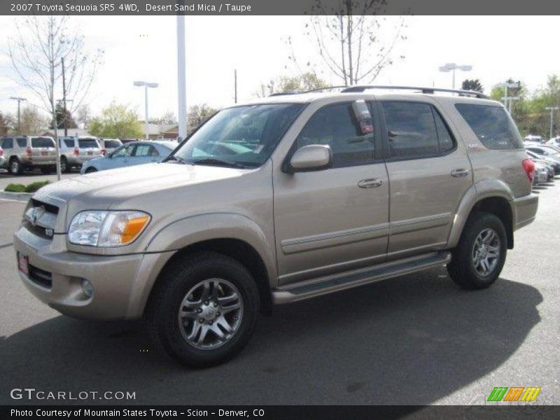 Desert Sand Mica / Taupe 2007 Toyota Sequoia SR5 4WD